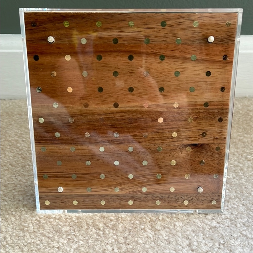 Kate Spade Wooden Frame with Acrylic Front